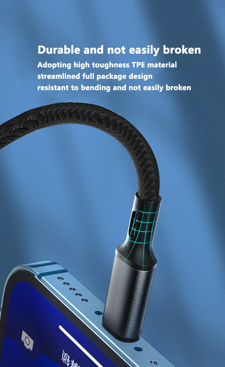 USB-C to Lightning Fast Charging Cable for iPhone thumbnail 5