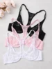 102942-c44a5b.jpg Soutien-gorge à armatures en dentelle avec boutons sur le devant pour femme, broderie élégante, dos magnifique, lingerie grande taille, bonnets A B C D E F