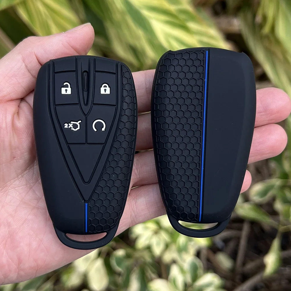 Key Case Cover Silicone Car Remote Case KeyChain for Changan CS35 Plus CS55 PLUS CS75 PLUS Eado UNI-T UNI K Oushang X5 X7 EV Rubber Key Cover