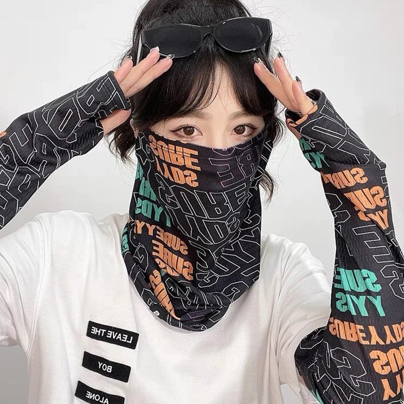 Sunscreen Mask For Men Women Summer Face Neck UV Protection Outdoor Sports Cycling
