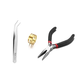 Ultimate Jewelry Crafting Kit: Lobster Clasps, Jump Rings, Crimp Ends & Beads for DIY Bracelets & Necklaces (Tool)