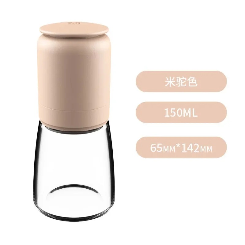 후추 연마기 수동 후추 커피 연마기, 유리 후추 밀 그라인딩 병, 조미료 및 조미료 병