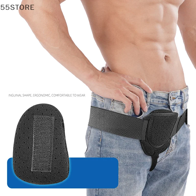 Hernia Belt Truss Inguinal Sports Hernia Support Pain Relief Recovery Strap Breathable