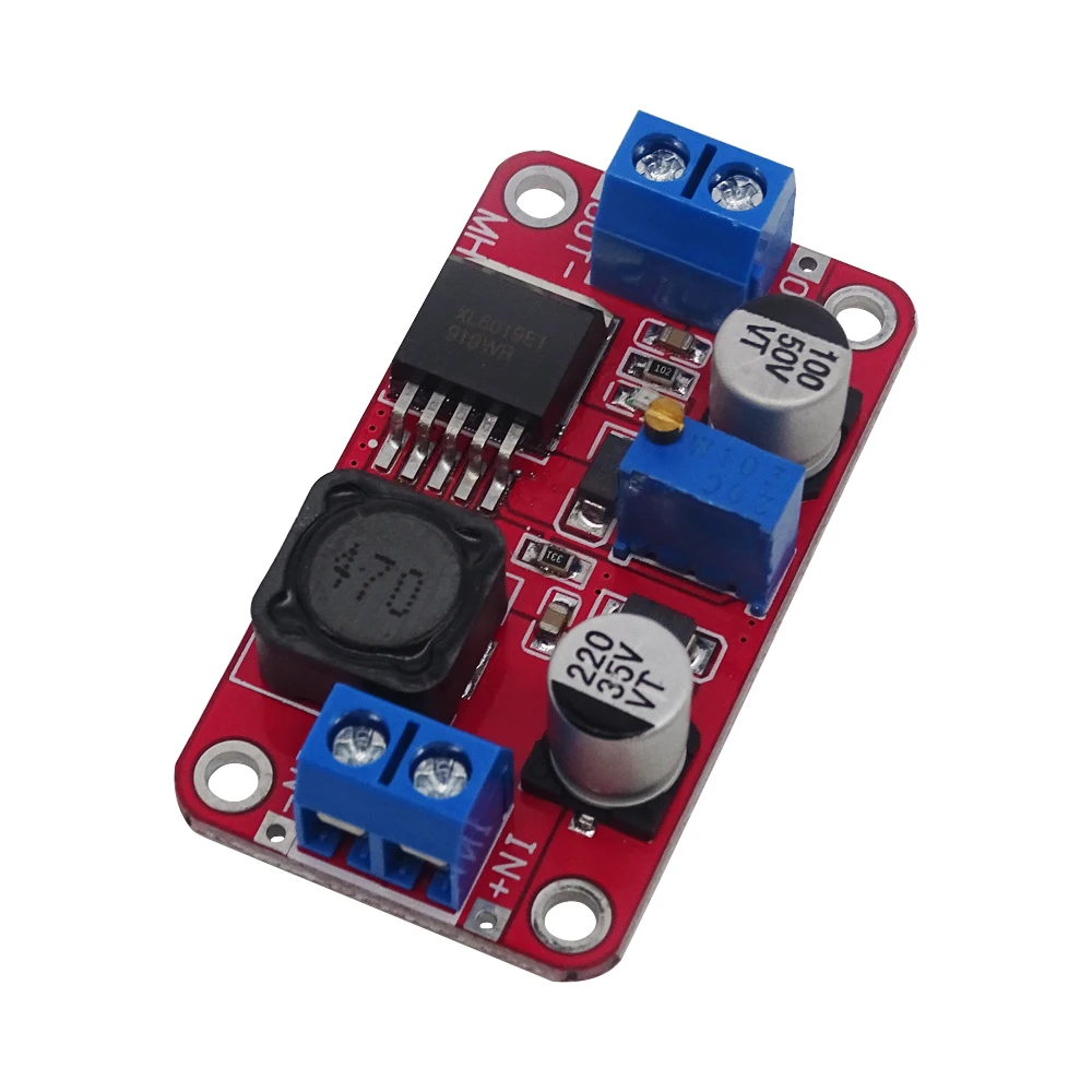 Step Up Converter XL6019 5A DC-DC 3.3V-35V To 5V 6V 9V 12V 24V