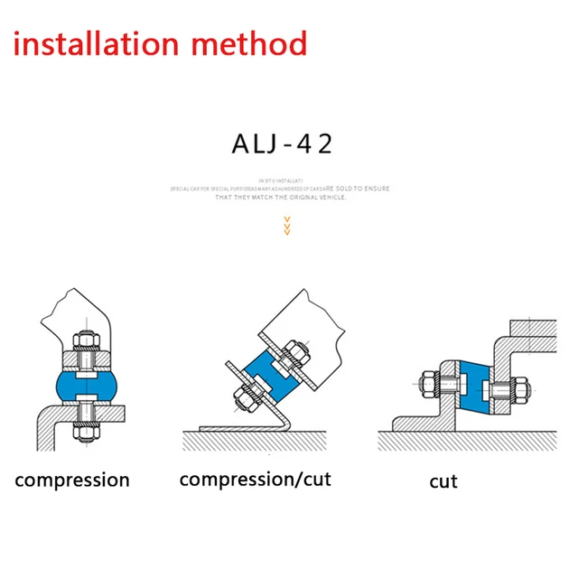Supporti Antivibrazione M5 In Gomma - 4 Pezzi Per Generatori, Compressori E Motori - Foto 10