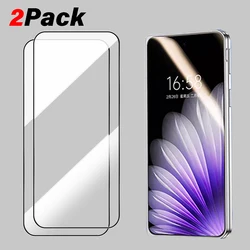 Pack of 1 - 3 HD Anti - Scratch Tempered Glass Screen Protectors, 9H Durability for Oppo Find N6 (2Pack)