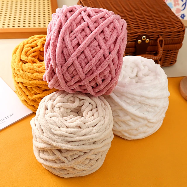 1pc=100g Soft warm thick wool ice yarn milk cotton line coarse wool crochet  yarn hand knitting yarn for Scarf shoes sweater - Price history & Review, AliExpress Seller - Highfive Store
