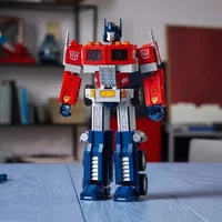 Transformation Robot Car Toys Optimus Prime Truck Autobot Deformation Movies Building DIY Model Blocks for Kids 2