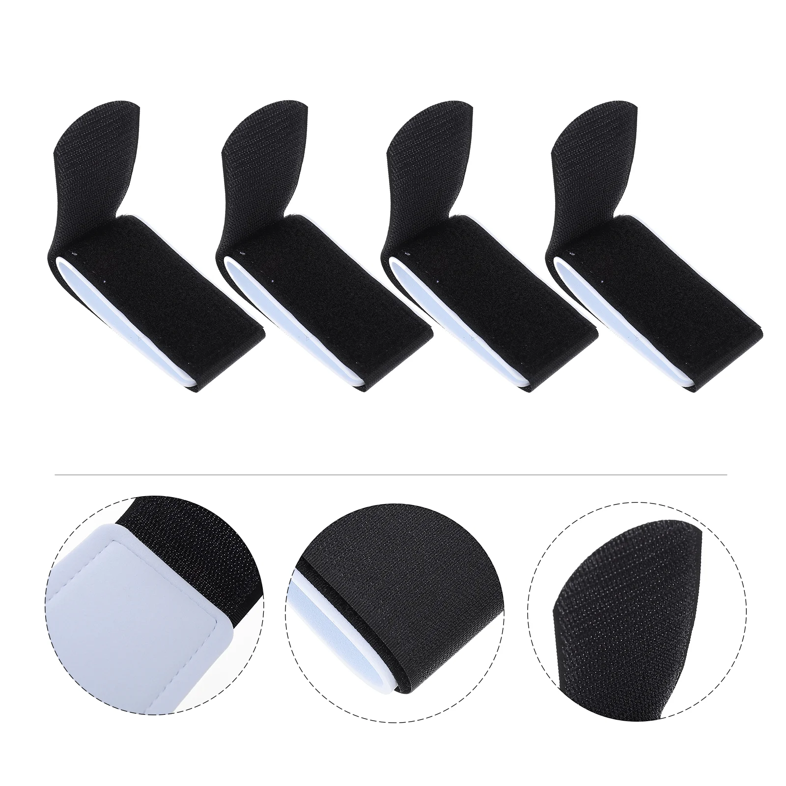 4 Pcs Ski Wraps Straps Snowboard Skis Belt Sled Accessory Binding Parts Child 6