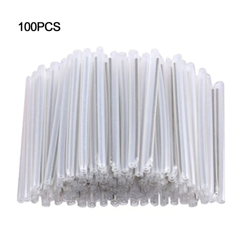 Luvas de Proteção de Emenda de Fusão de Fibra Óptica 45 mm 60 mm Preshunk 304 Peças de Aço Inoxidável de Alta Qualidade 100 Od1.3 mm