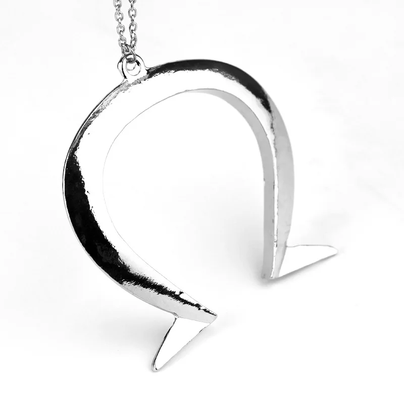 Cosplay Necklace Alice Madness Returns Horseshoe Long Chain Pendant Necklaces Accessories