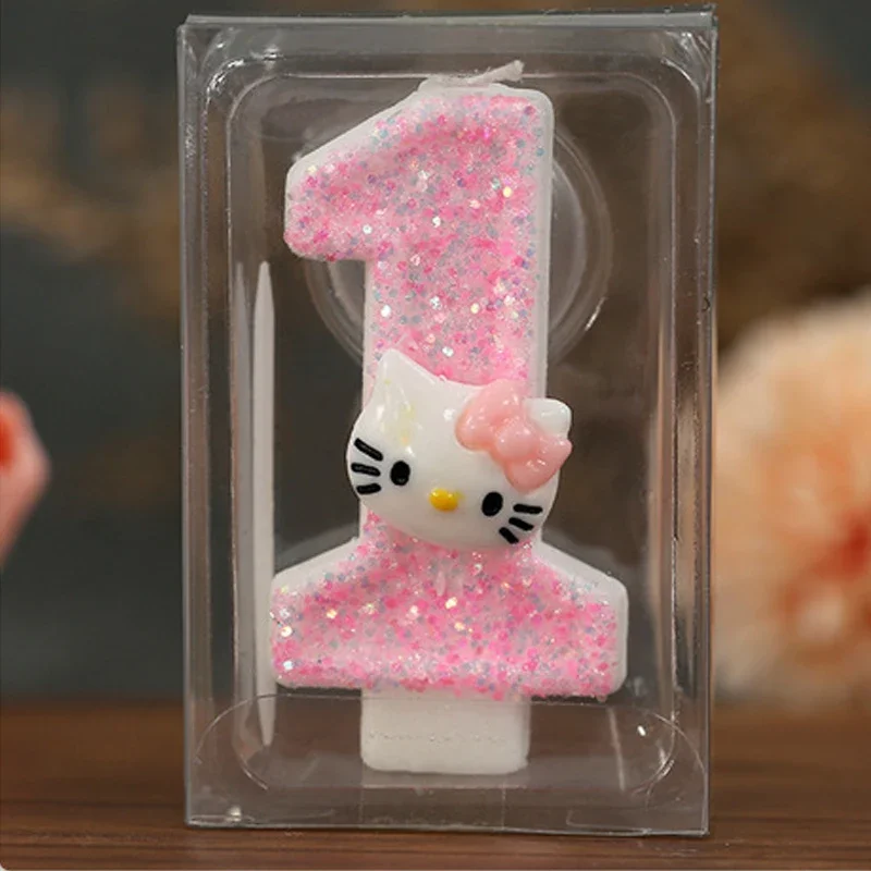Cute Cat Birthday Candles Birthday Cake Decorative Bougie Creative Digital Candle Party Atmosphere Decoration Supplies