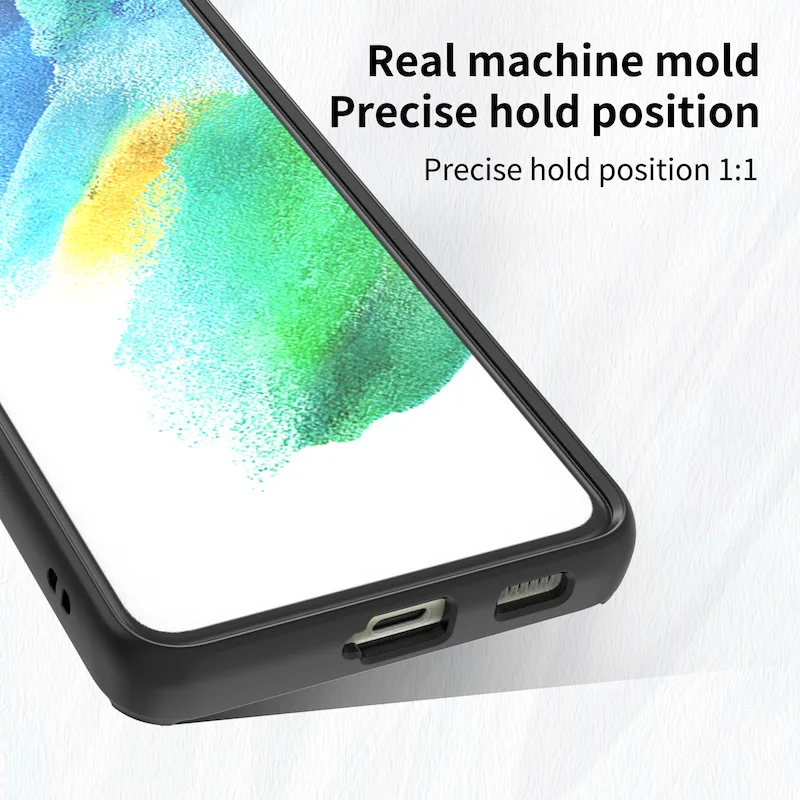 Magnetic Ring Matte Anti-Fall Phone Case with Bracket Cover