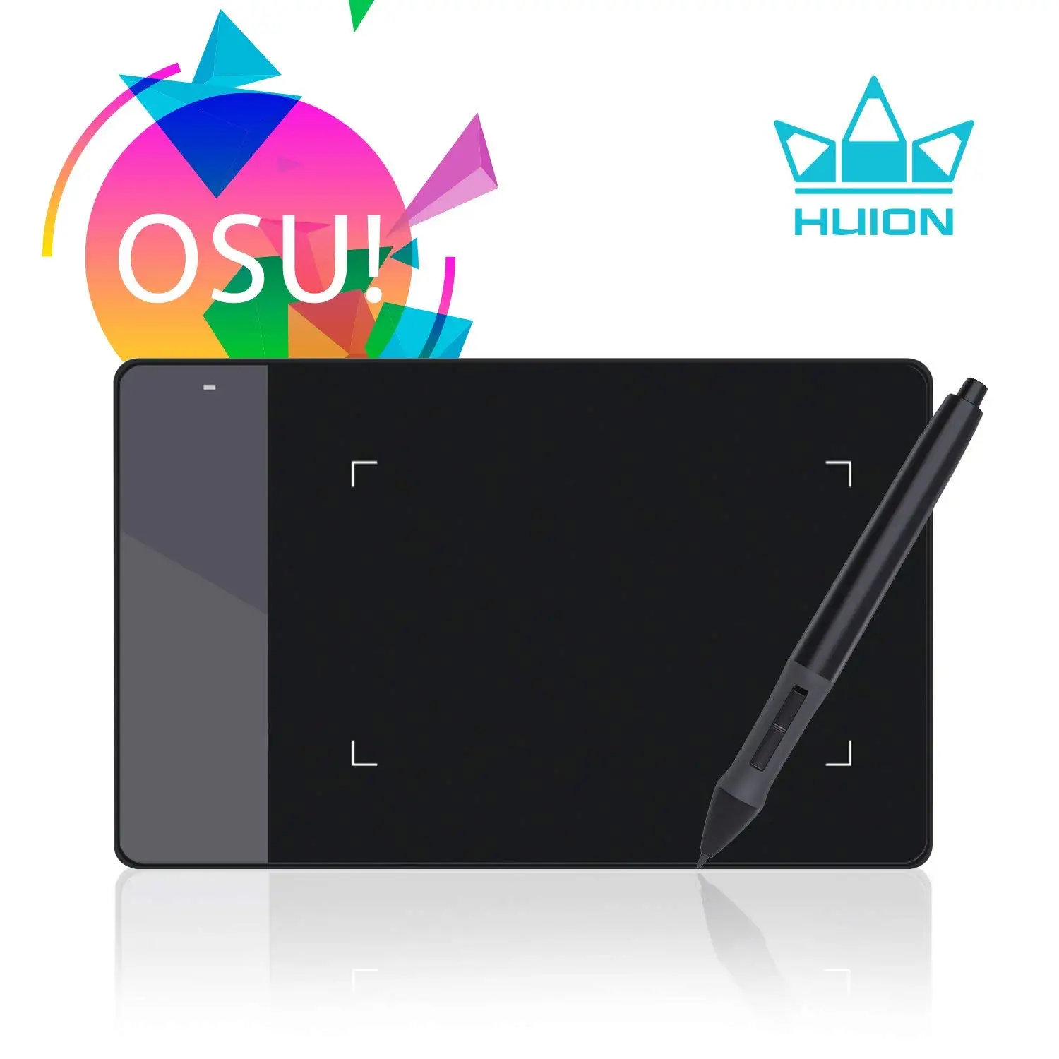 HUION 420 4" Graphic Digital Tablets Professional Signature Drawing Tablets Handwriting Tablet OSU Black 2048 Levels 176 x 111mm