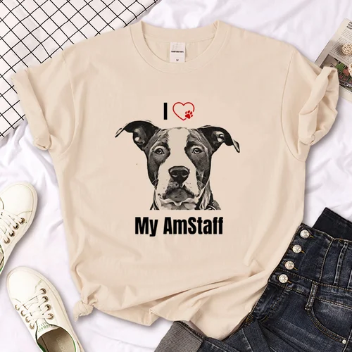 Amstaff-tshirt 여성 하라주쿠 스트리트웨어, 디자이너 탑 걸 그래픽 y2k 애니메이션 의류 4