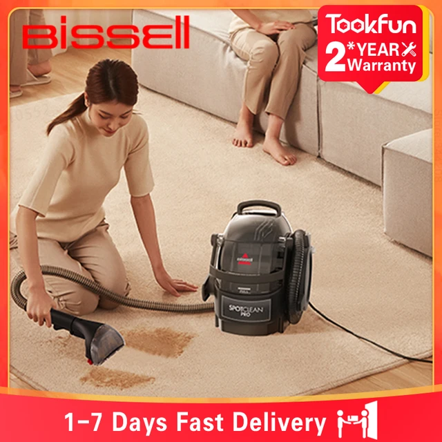 BISSELL – Machine de nettoyage de tissu 1558Z, nettoyeur à vapeur à main,  canapé, tapis et rideaux de voiture, aspiration sous vide intégrée -  AliExpress