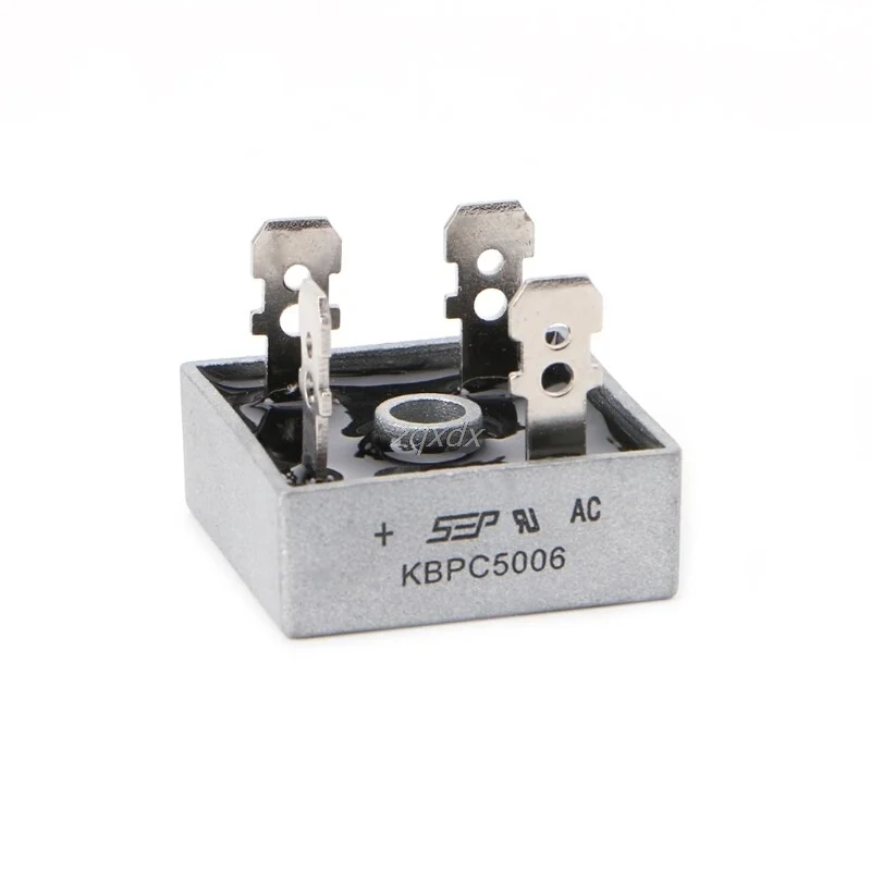 KBPC5006 Power Bridge Rectifier 50A Metal Case Diode Bridge ...