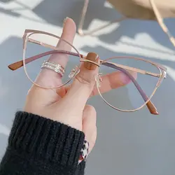 Women's Fashion Blue Light Blocking Eyewear - Stylish Optical Eye Protection Glasses (C5)