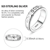 Bague en argent sterling 925 véritable, forme de cœur, trèfle, bijoux pour femmes, cadeau d'anniversaire, de fiançailles