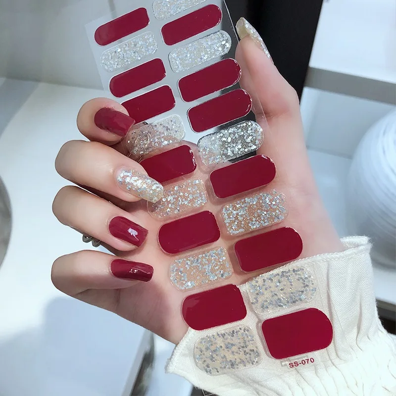 Nail Sticker 3D Relief Foil Nail Decal DIY Manicure Full Wraps Self-adhesive Full Cover Waterproof False Art Stickers nail stickers nail art decoration nail decals