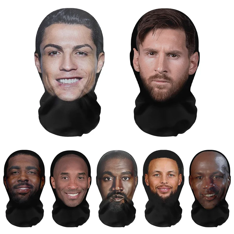 3D Mask Realistic Face Masks Mascaras Realistic Mask Cosplay Prop Funny Mesh Mask Full Face Headwear Mascaras Realistas De Caras