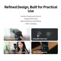 Godox IFlash IT32 TTL Camera Flash with Magnetic Mounting X5 Wireless Flash Trigger for Sony Nikon Canon Fujifilm Olympus Camera 4