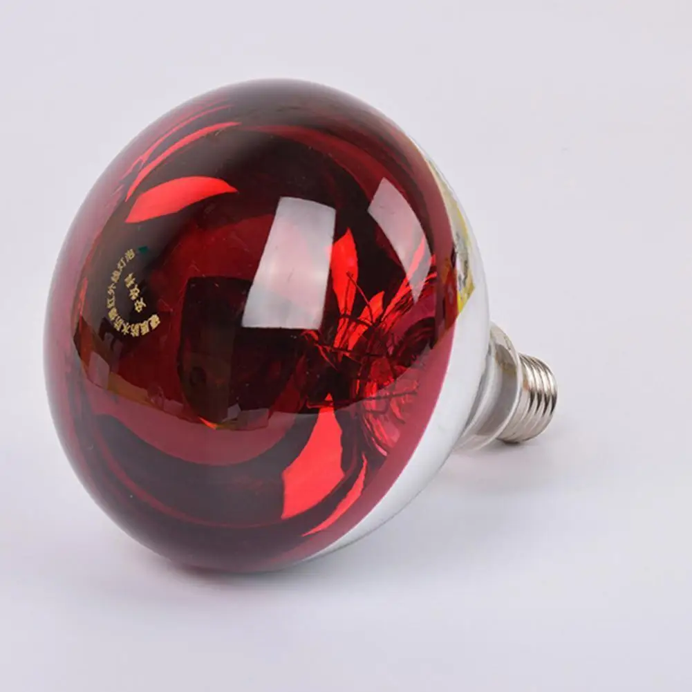 Reptile Heating Lamp Reptile Light Bulb Reptile Lamp Bulb Heating Lamp Bulb Poultry Heating Bulb Pet Infrared Basking Spot Lamp Farm Light Thermal Preservation Lamp Reptile Heat Thermal Heat Animals Warm Chicken Pig D1W9