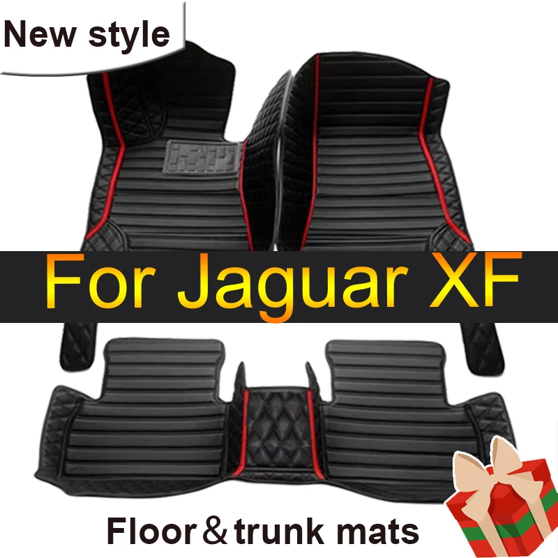 

Car Floor Mats For Jaguar XF Sedan 2008 2009 2010-2012 2013 2014-15 Auto Foot Pads Automobile Carpet Cover Interior Accessories