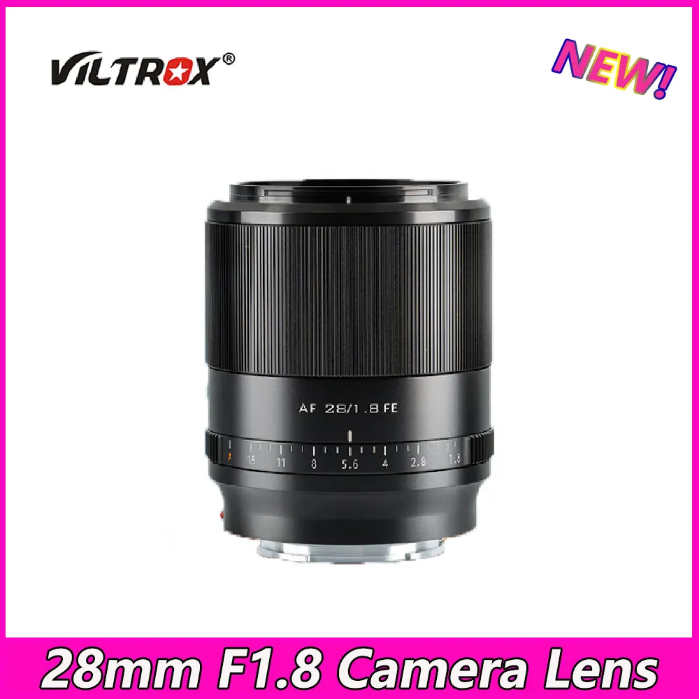 

Viltrox 28mm F1.8 Camera lens Auto Focus Wide Angle lens For Nikon Z Z6 Z7 Z50 Z30 Sony A7 A7S A7R A7C A7II A7SII Mount Camera
