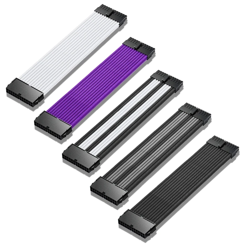 

ioio 1 шт. 18AWG кабель питания блока питания 24PIN/процессор 8PIN/PCI-E 8PIN/6PIN/4PIN