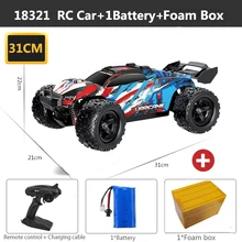  2022 New HS 18312 18321 18302 RC Car 40+MPH 1/18 Updated Version 2.4G 4WD High Speed Fast Remote Controlled Large Track Toys 