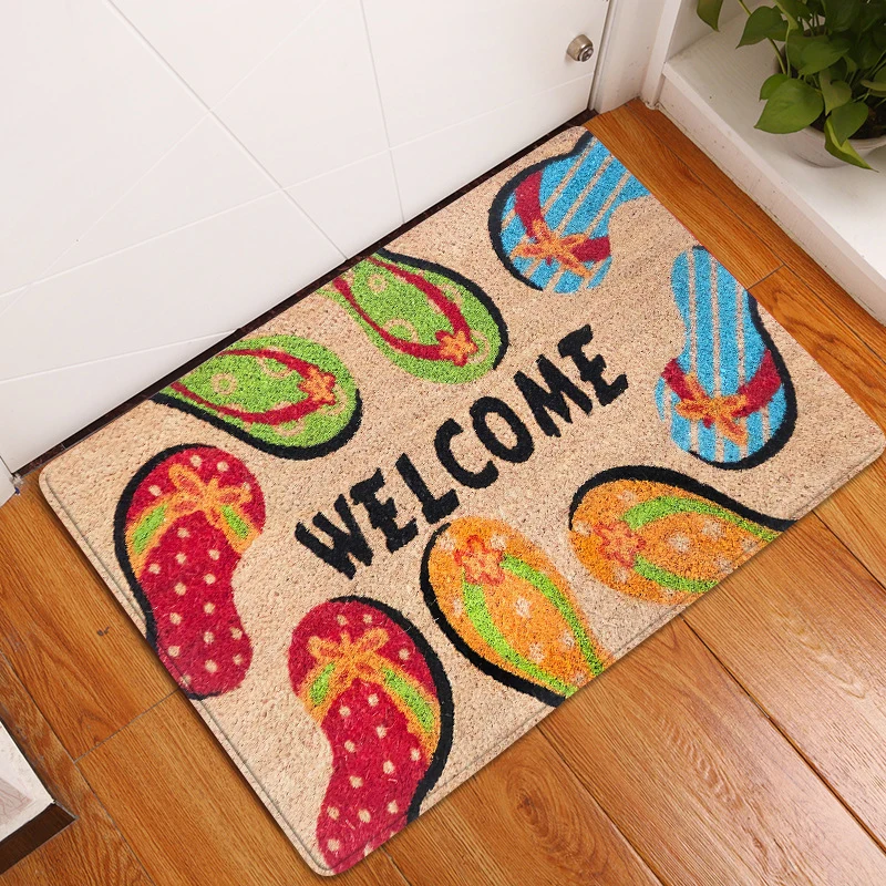 Welcome Door Mat, Non-slip Front Door, Outdoor Indoor Entrance Mat