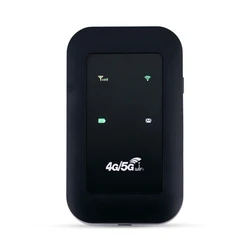 Portable High - Speed Mobile WiFi Router with SIM Card Slot (As show)