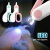 Professional Pet Nail Clipper LED Light Pet Nail Clipper Claw Grooming Scissors for Cats Small Dogs Scissors Cat  Accessories 1