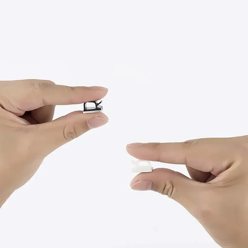 10-50PCS Cable Clips For Car Dash Camera Dashboard Cable Clip Organizer Cars Phone Charger Cord Holder Manager USB Line Fastener