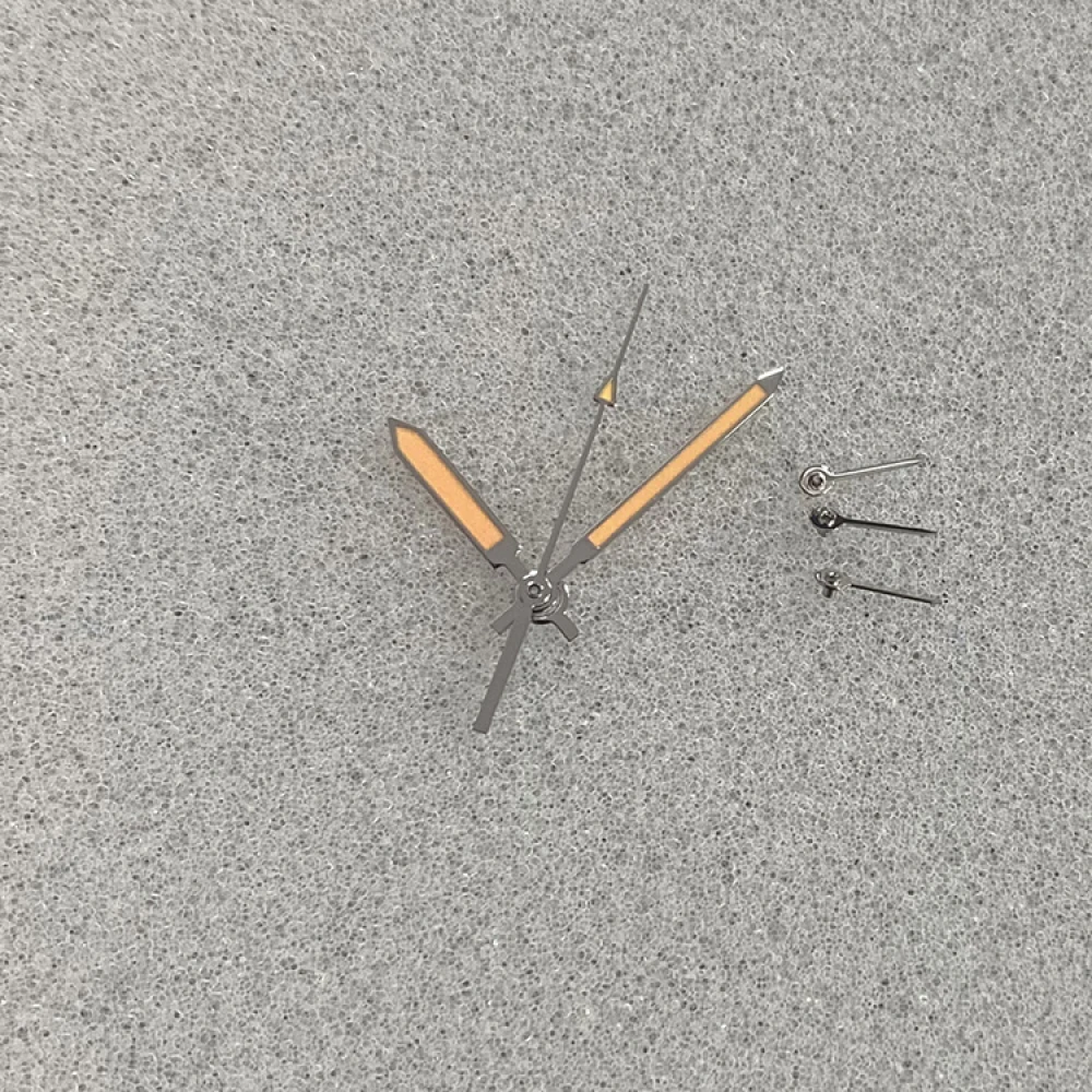 Lancette Dell'Orologio Lancette Vk63 Luminose Verdi Per Parti Di Orologi Con Movimento Al Quarzo Giapponese Vk63