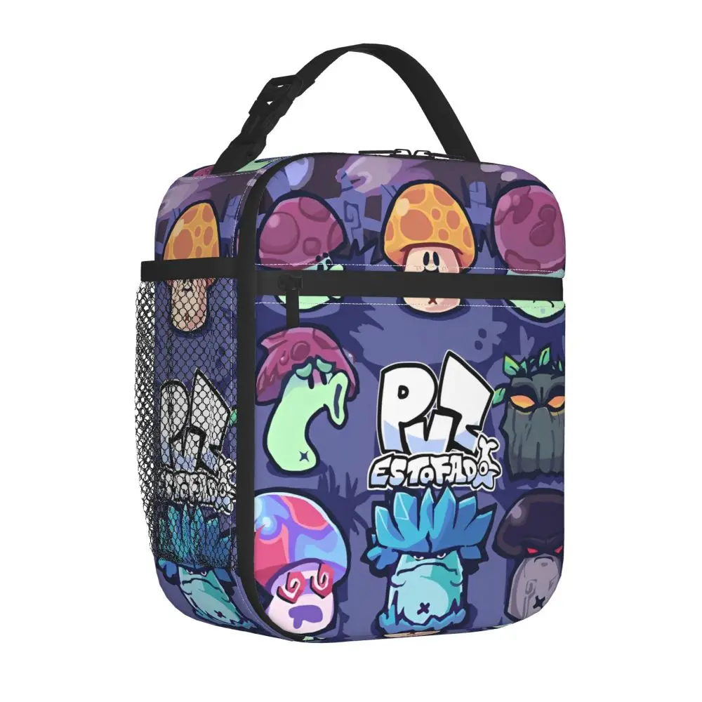 Game Funny Plants-vs-Zombies Merch Isolierte Lunchtasche für Büro, Lebensmittelbox, tragbarer Kühler, Thermo-Gemüsedruck, Lunchboxen – Detail 3