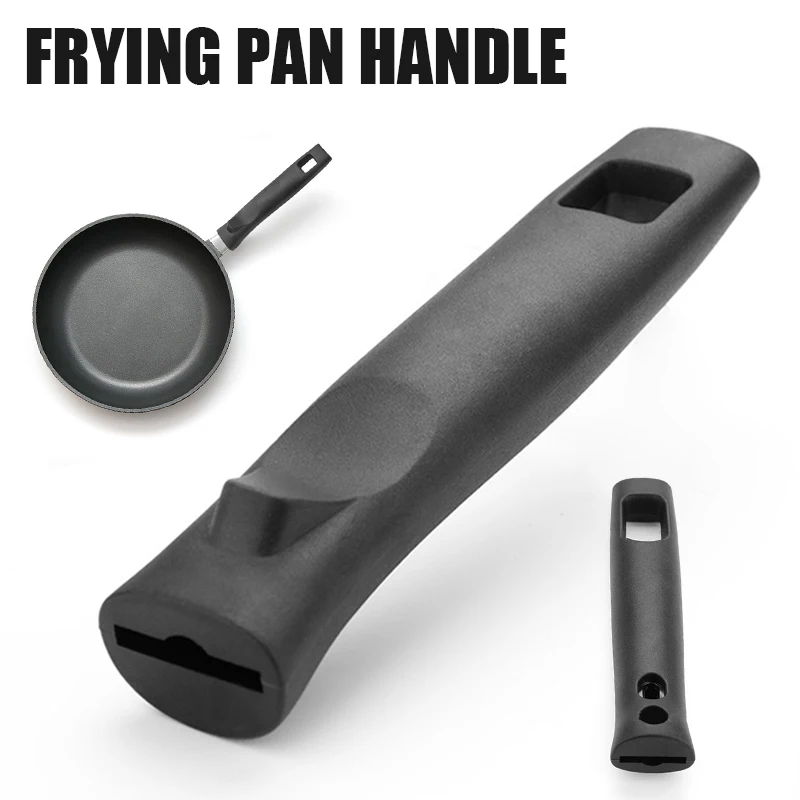 

1pc Adjustable Frying Pan Handle Universal Handle Removable Non-slip Bakelite Hand Grip Kitchen Accessories Tool