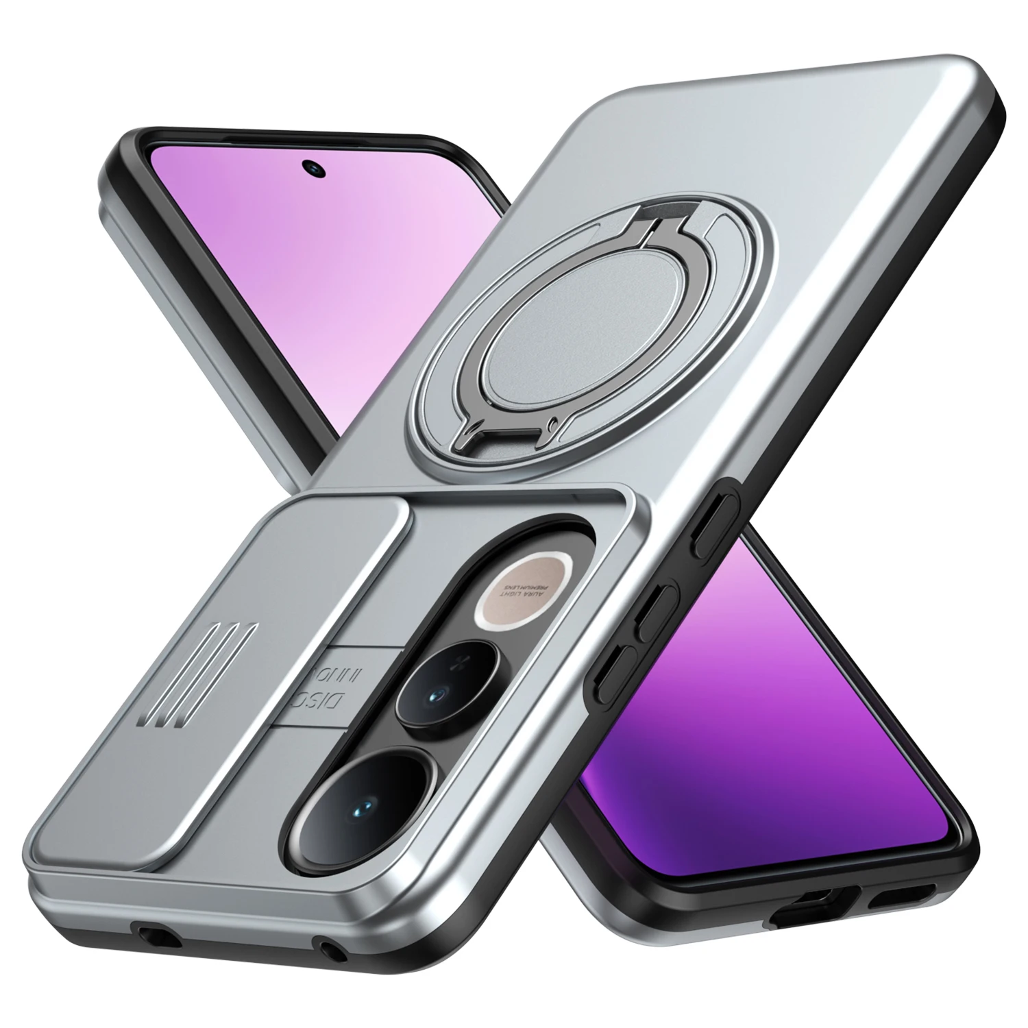 Sliding Camera Cover for Vivo Smartphones - Protective Mobile Phone Case