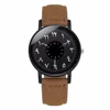 Casual Frosted Belt Small Delicate Women Arabic Numbers Watch Luxury Leather Fashion Creative Dial Simple Style Quartz Watches 6