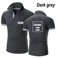 Polo personnalisé avec logo, T-shirt décontracté pour homme, mode été, vêtements de sport, coupe ajustée, imprimés recto-verso, S~5XL 2026 4
