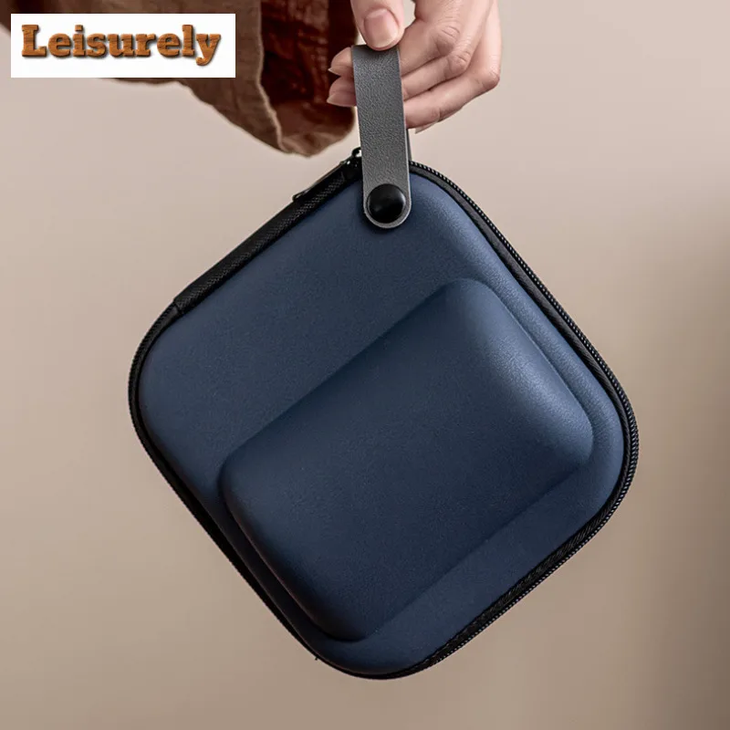 Creative Wave Poatable Travel Tea Set Kit Luxury 1 Pot 4 Cups Household Tea Making Filter Handle Mug Camping Stock Bags Supplies