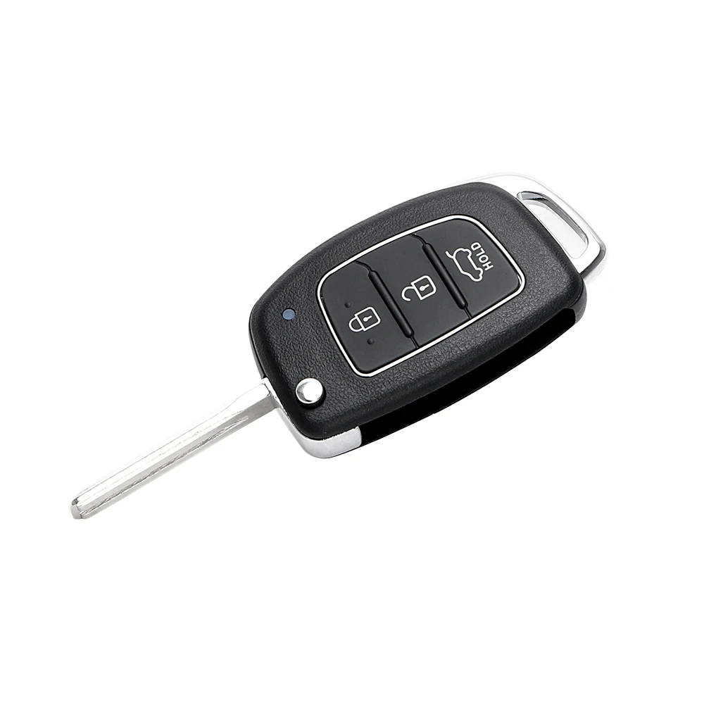 

3 Buttons Car Key Cover For Mistra Hyundai Solaris ix35 ix45 Verna Santa Cover Case Car Accessories Key Case Fob Shell