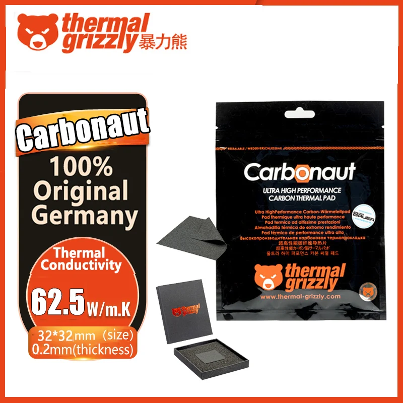 Thermal Grizzly Carbonaut THERMAL PAD CPU GPU PS4 Motherboard Silicone