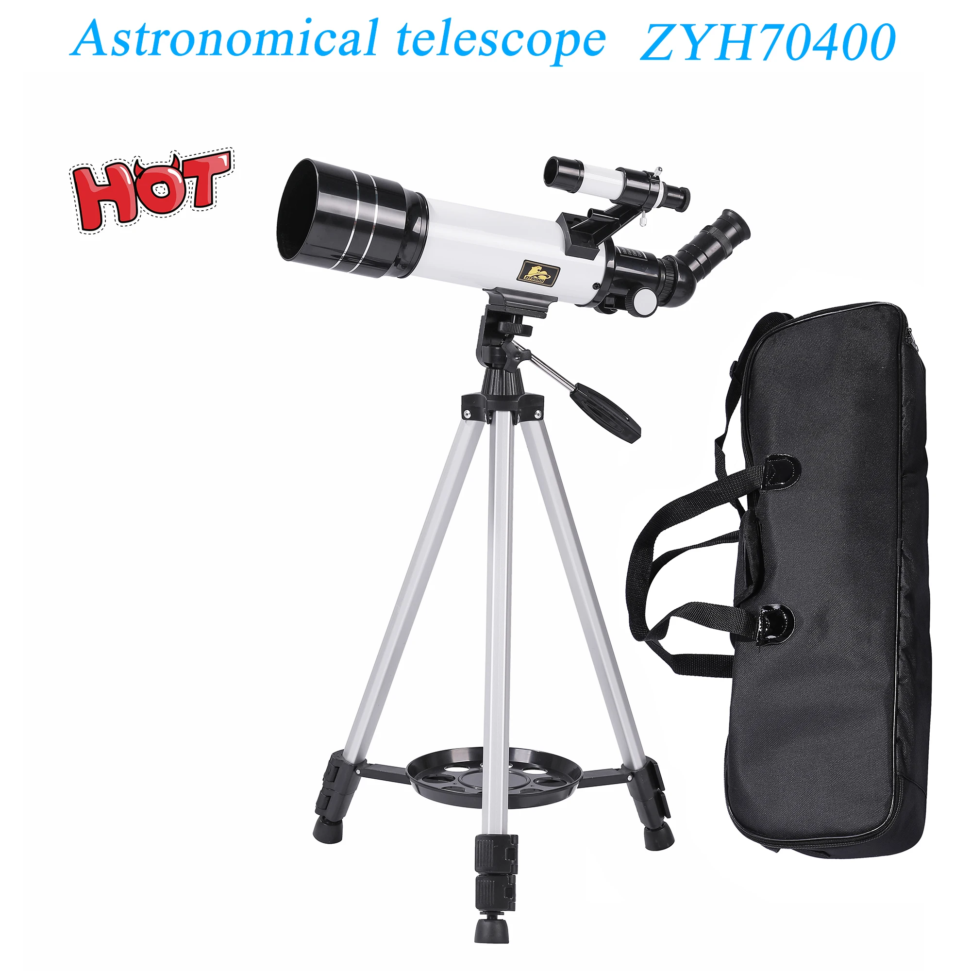 

Refracting Astronomical Telescope, HD High Magnification Monocular with Tripod, Starsense for Kids, Portable Refractor Optics