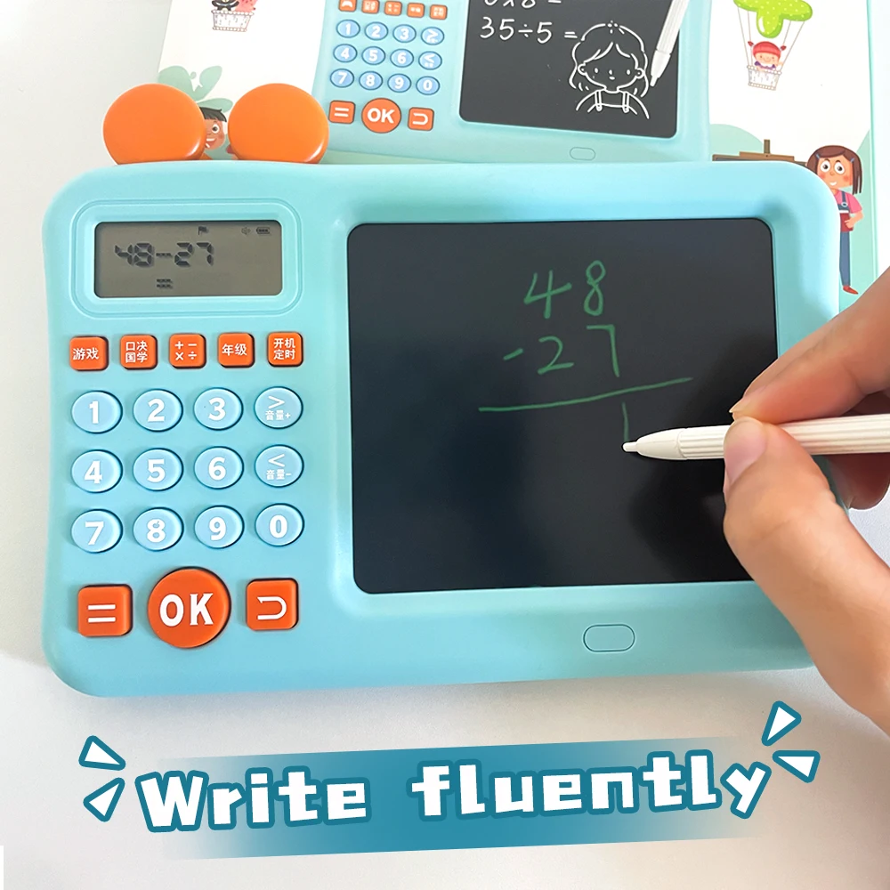 

Kids Math Oral Machine with Handwriting Board Oral Arithmetic Math Training Toys Kids Intelligence Development Gift Math Games