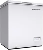 WB0700CFMW Chest Freezer with Adjustable Temperature Control Free-Standing with Single Flip-Up Lid Manual Defrost with Drain 1