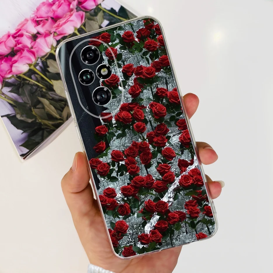 Cute Painted Clear Silicone Case - Soft Protective Cover