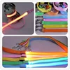 LED Light Up Dog Leash Luminous Rope Lead Leash For Dog Safety Flashing Glowing Dog Collar Harness Electronic Pet Accessories 5