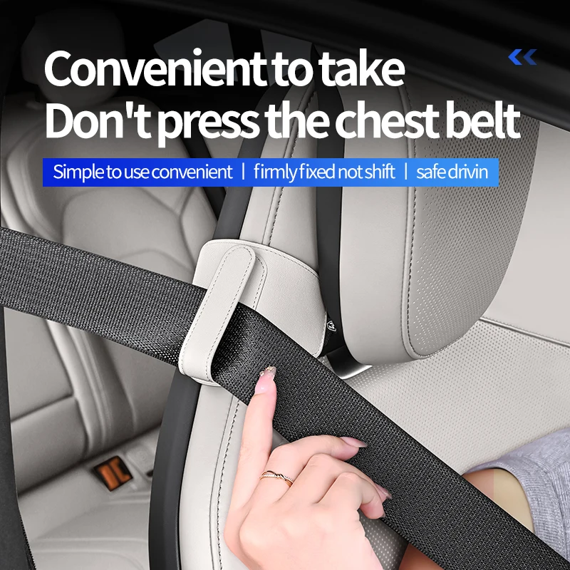 Car Sports Seat Belt Adjustment and Fixing Device